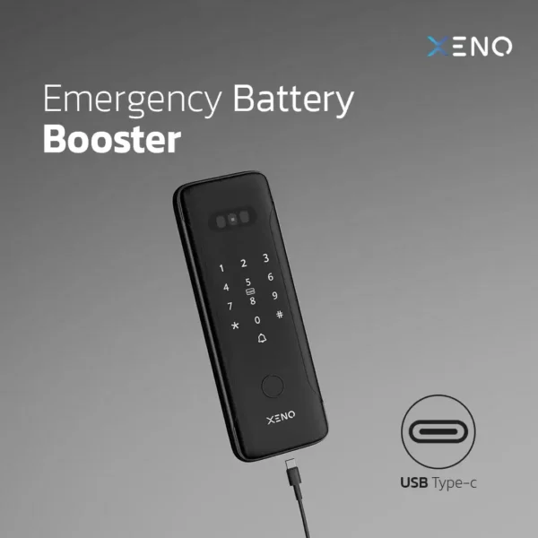Emergency-Battery-booster X Gate Digital Lock + X Rim Digital Door Lock Bundle Deal