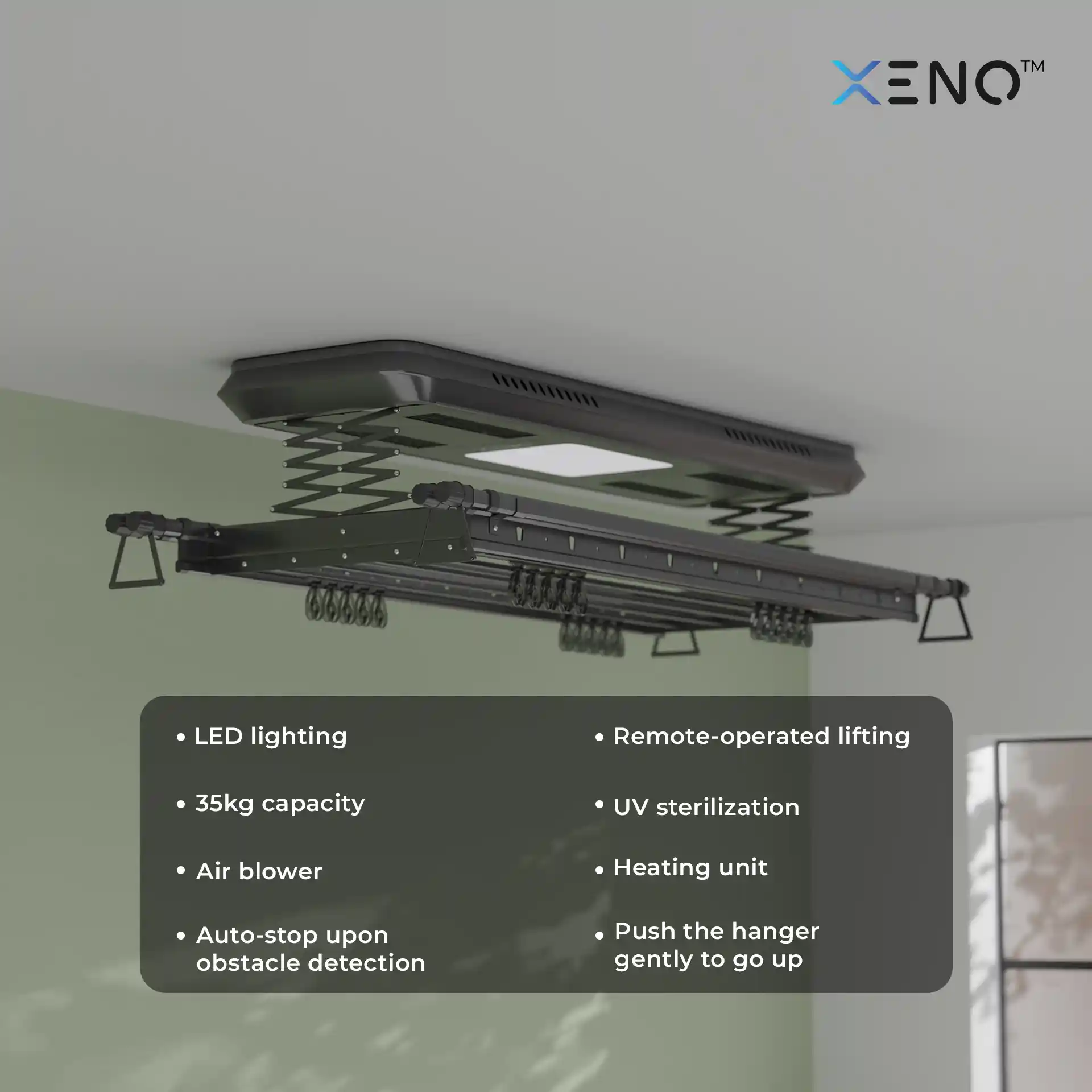 Modern home laundry hanging solution