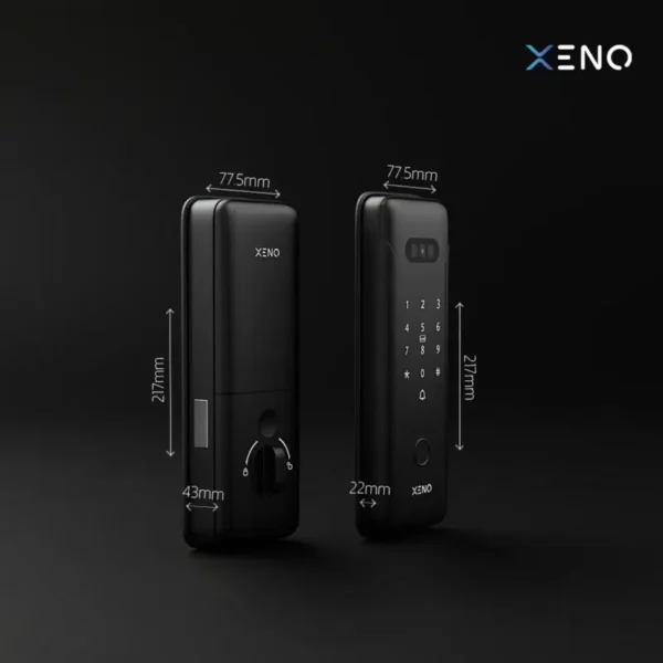 Advanced security digital rim lock JB