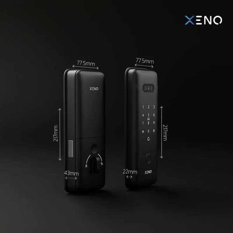 Advanced security digital rim lock JB