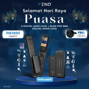 Premium digital lock design Hari Raya Puasa 2026 festive bundle deal
