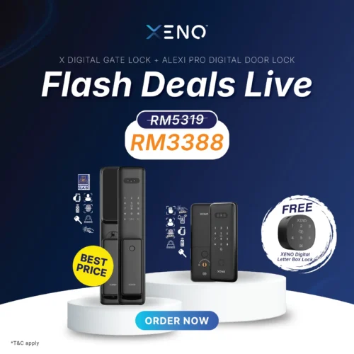 X gate + Alexi Pro Smart lock flash sale 2026