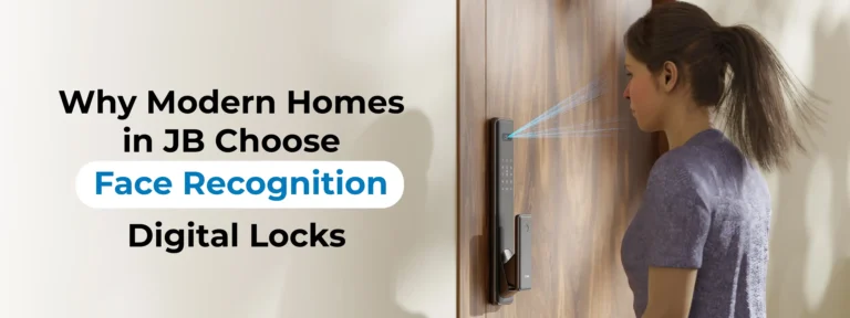 Why Modern Homes in JB Choose Face Recognition Digital Locks