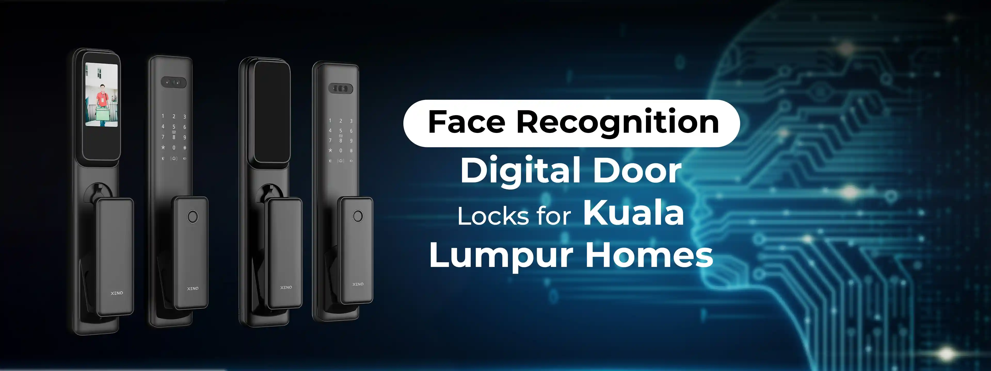 Face Recognition Digital Door Locks for Kuala Lumpur Homes
