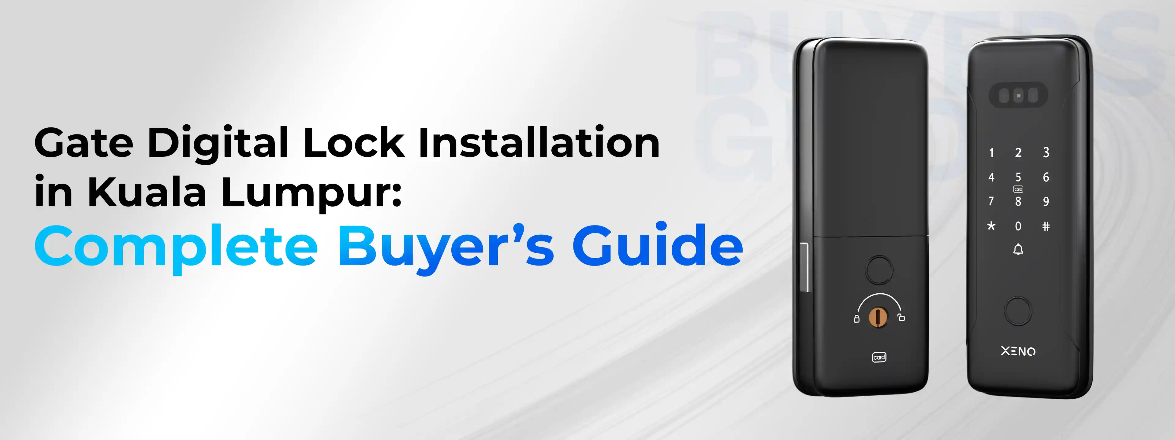 Gate Digital Lock Installation in Kuala Lumpur Complete Buyer’s Guide