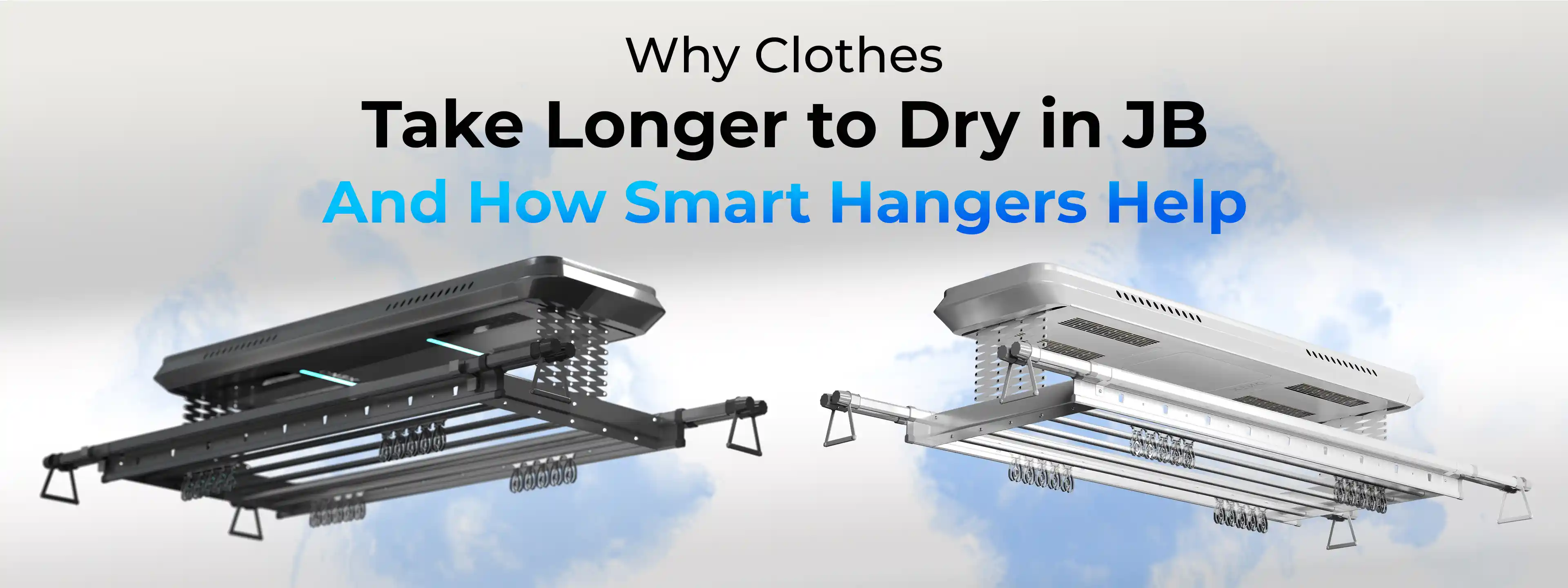 Why Clothes Take Longer to Dry in JB And How Smart Hangers Help