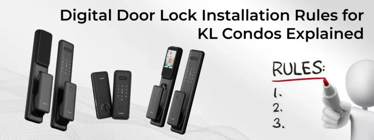 Digital Door Lock Installation Rules for KL Condos Explained