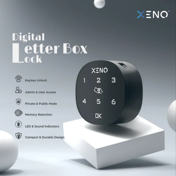 Benefits of Xeno letter box digital lock in JB and KL Xeno Mailbox Digital Lock